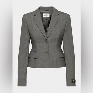 Aritzia Babaton Curate Blazer in Heather Charcoal Size 4 BNWT